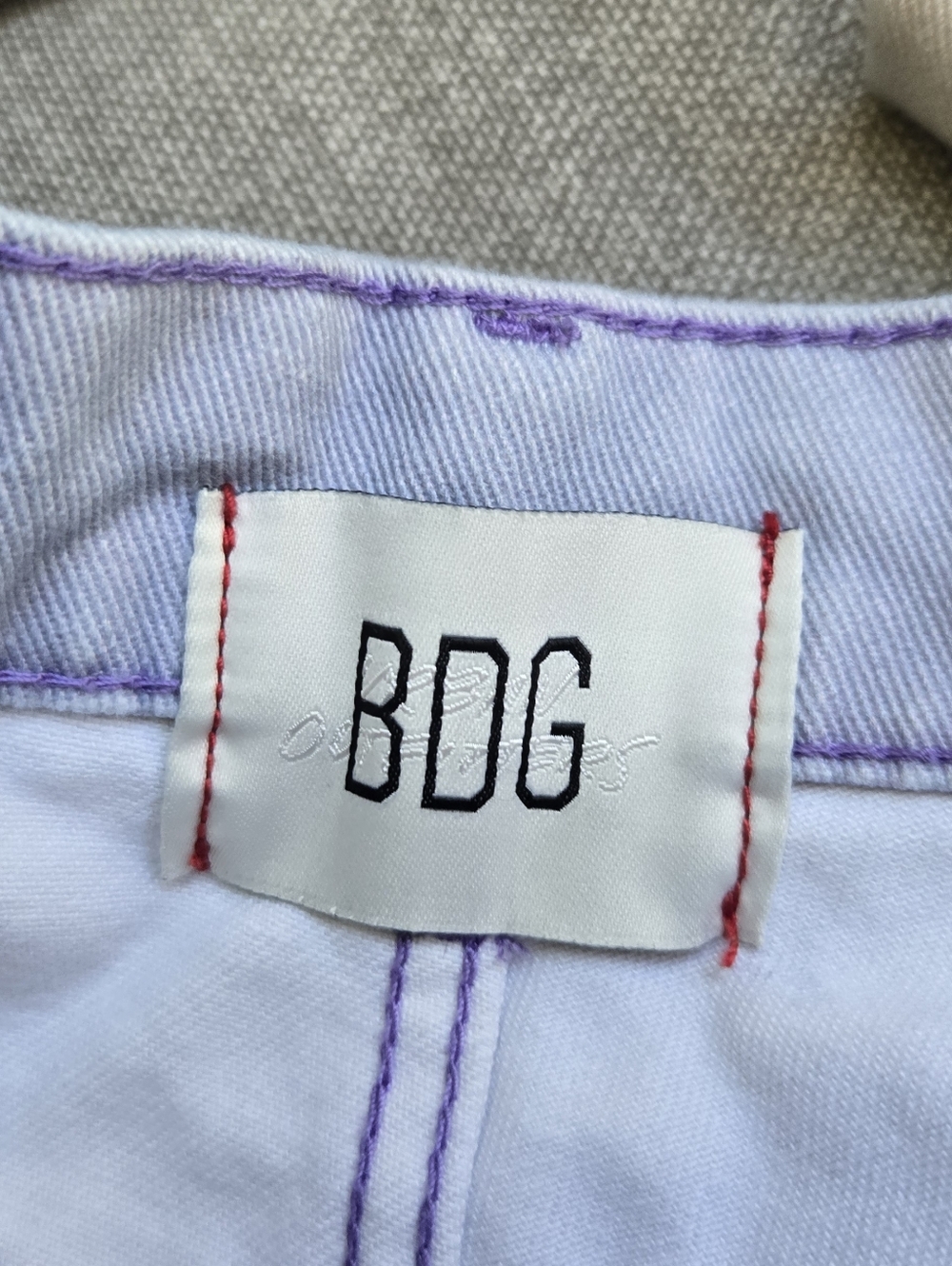 BDG Cowboy Jean Sunset Pastel Ombre Straight-Leg Jeans - Picture 8 of 11